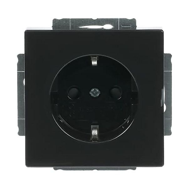 Busch-Jaeger SCHUKO Steckdosen-Einsatz anthrazit 20 EUCRB-81 günstig online kaufen