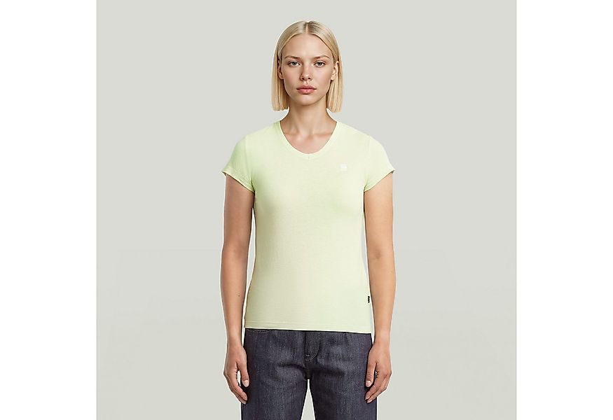 G-STAR V-Shirt Eyben mit Label günstig online kaufen