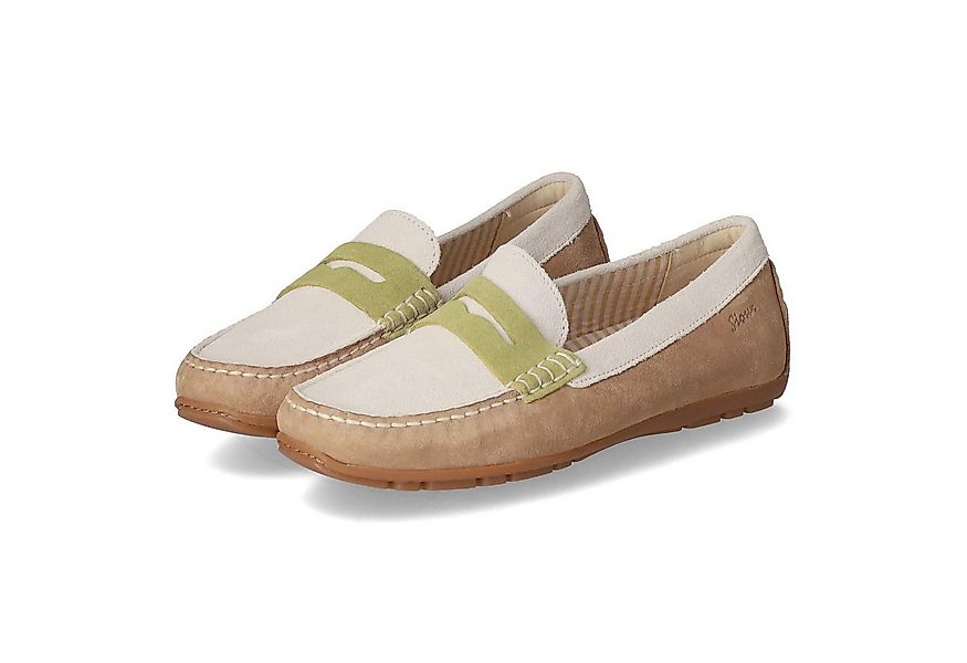SIOUX Sioux 40334 Damen Rauleder beige Slipper günstig online kaufen