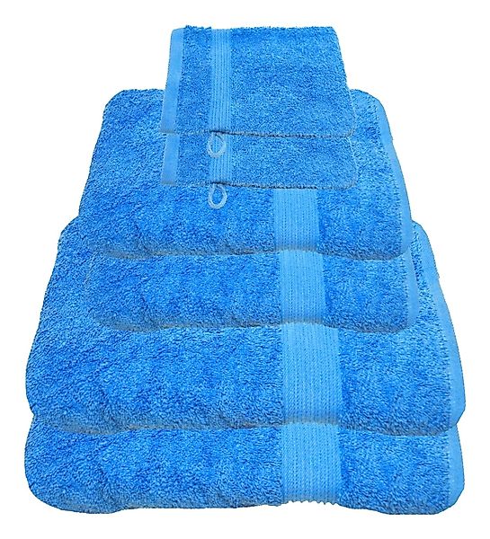 Julie Julsen Handtücher 6-Handtücher-Himmelblau, Baumwolle (6-St) günstig online kaufen