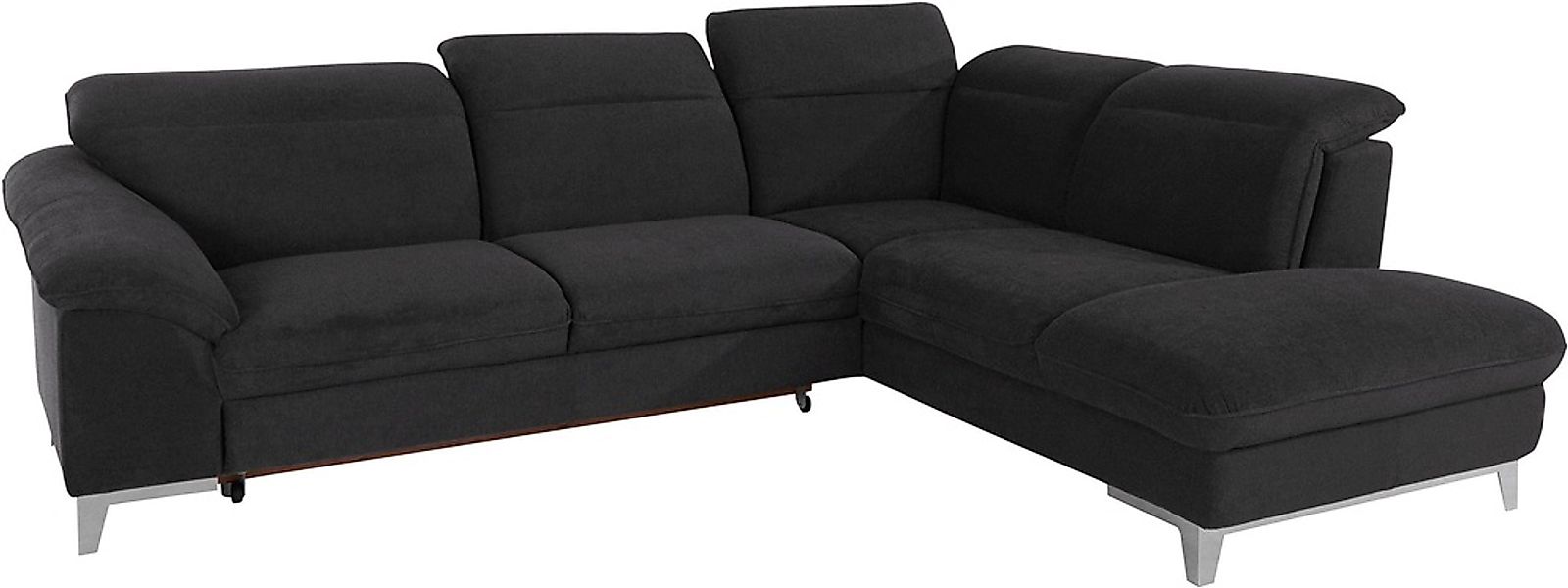 COTTA Polstergarnitur Teresa, (Set), Set: bestehend aus Ecksofa und Hocker, günstig online kaufen