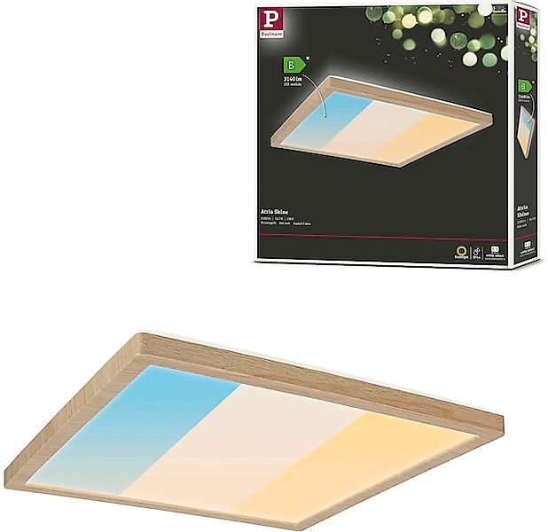 Paulmann LED Deckenleuchte »LED Panel Atria Shine IP44 eckig mm White Switc günstig online kaufen