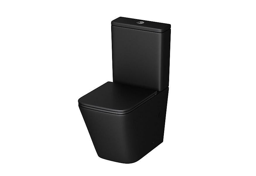 doporro Tiefspül-WC Stand-WC bodenstehend Design Toilette Silent-Close spül günstig online kaufen