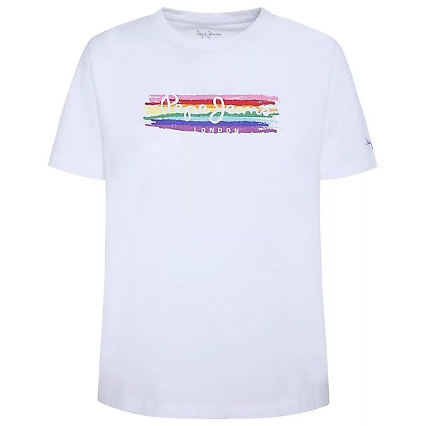 Pepe Jeans Josephine Kurzärmeliges T-shirt M White günstig online kaufen