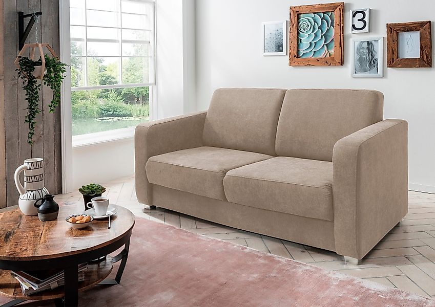 INOSIGN Schlafsofa Mia, mit 2 Einzelauszügen günstig online kaufen