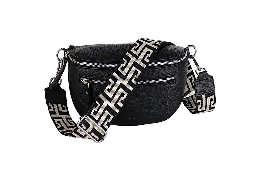 MIRROSI Bauchtasche Damen, Echtleder, Leder, Made in Italy, Umhängetasche, günstig online kaufen