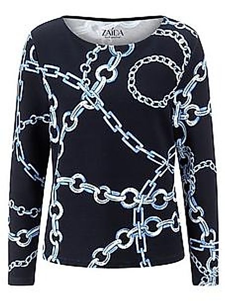 Shirt U-Boot-Ausschnitt Efixelle blau günstig online kaufen