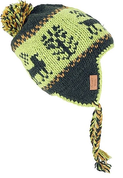 Guru-Shop Strickmütze Wollmütze mit Ohrenklappen, Norwegermütze,.. günstig online kaufen