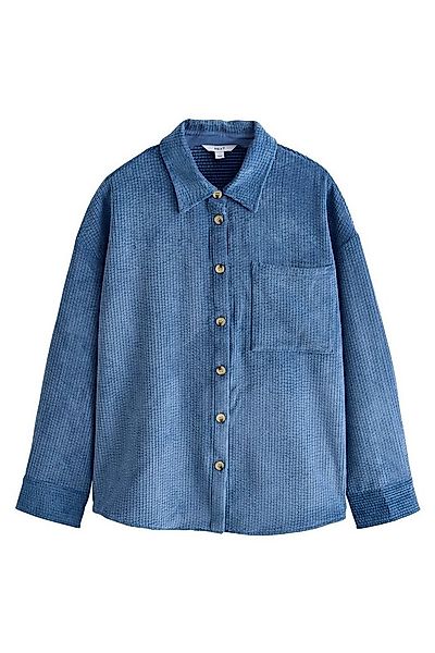 Next Langarmhemd Langärmelige Hemdjacke aus Kord (1-tlg) günstig online kaufen