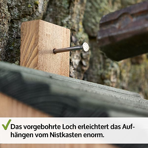 Zooprinz Nistkasten Vogelhaus für Wildvögel Wetterfest günstig online kaufen