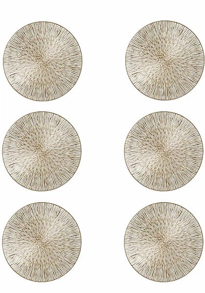 Zeller Present Platzset feierlichen Look günstig online kaufen