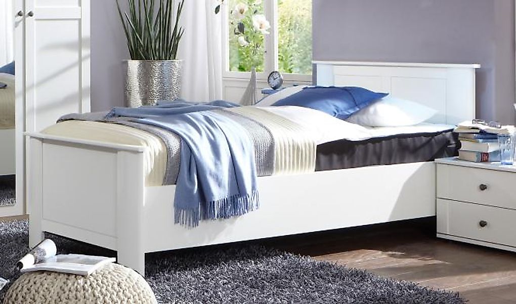 Kompaktbett 100x200 höhenverstellbar CHALET von WIMEX weiß günstig online kaufen