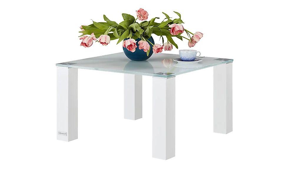 Wohnwert Couchtisch  Quatro ¦ weiß ¦ Maße (cm): B: 70 H: 42 Tische > Mehr T günstig online kaufen