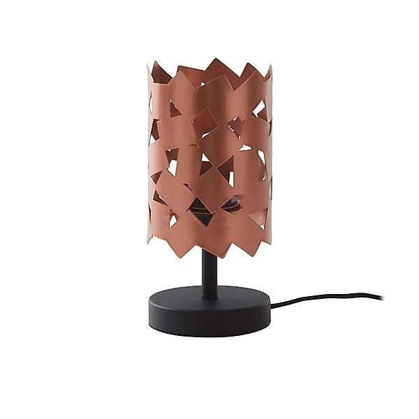 Lucande Tischlampe Aeloria 10019897 Modern in Kupfer aus Metall 1-flammig E günstig online kaufen