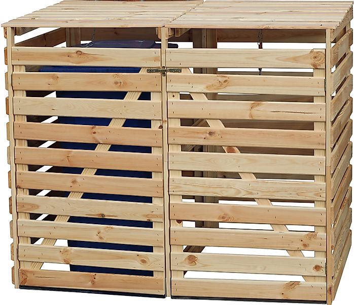 promadino Mülltonnenbox Vario V, für 2 günstig online kaufen