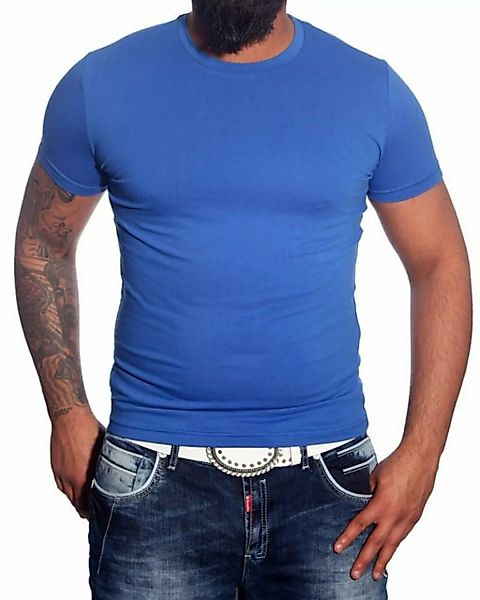 Baxboy T-Shirt Baxboy Herren Uni Basic Kurzarm Slim Fit T-Shirt günstig online kaufen