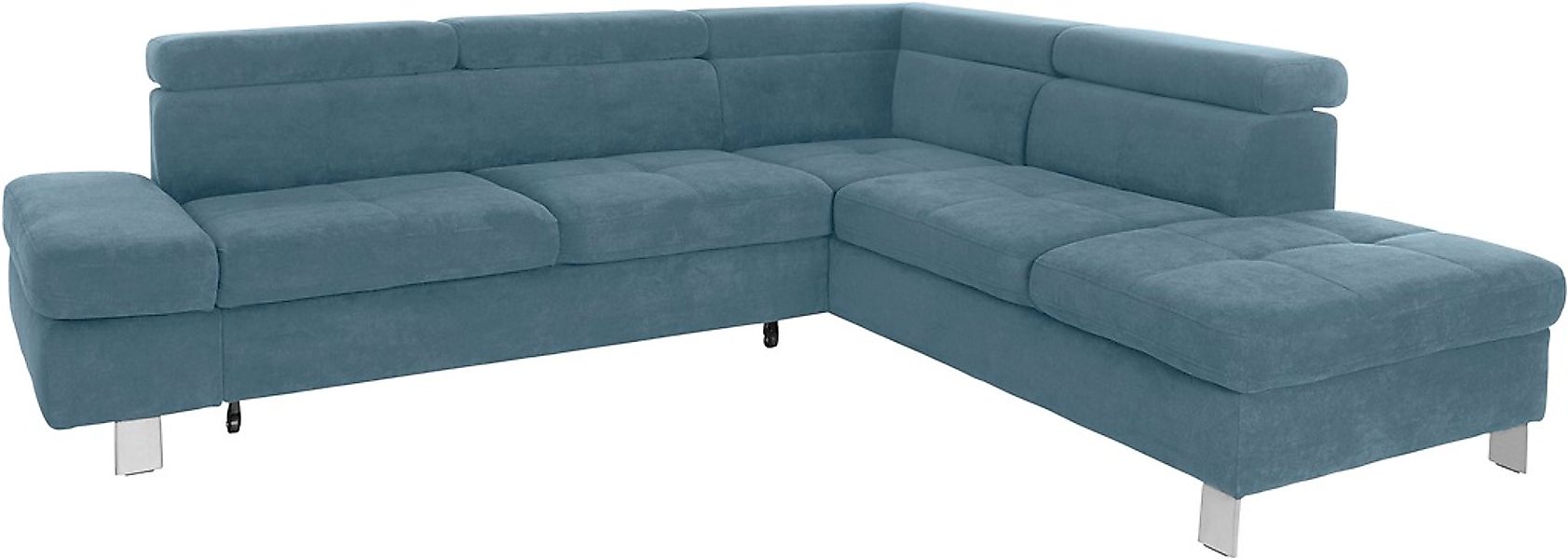 exxpo - sofa fashion Ecksofa »Fiji, L-Form«, mit Kopf- bzw. Rückenverstellu günstig online kaufen
