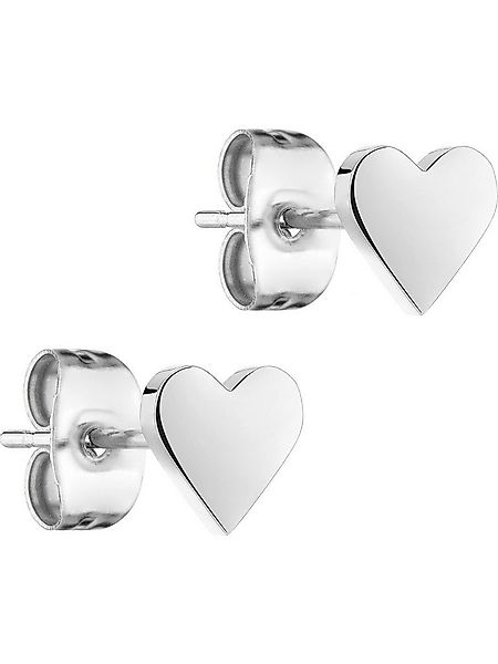 Tamaris Paar Ohrstecker Tamaris Damen-Ohrstecker Edelstahl Herz günstig online kaufen