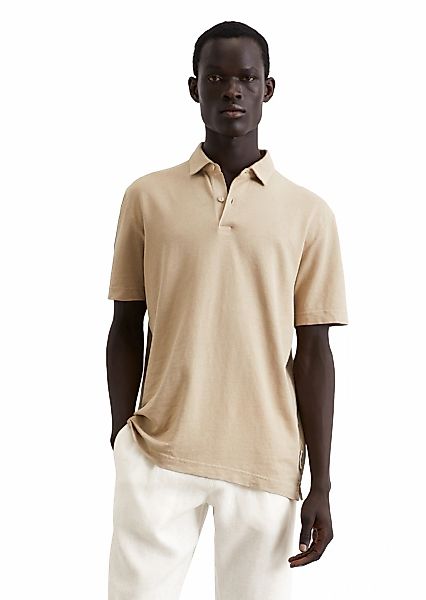 Marc OPolo Poloshirt "aus hochwertigem Leinen-Mix" günstig online kaufen