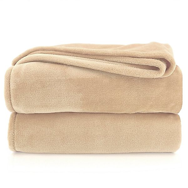 Wohndecke Premium Super Soft Flanell Kuscheldecke Sofadecke, heimtexland, s günstig online kaufen