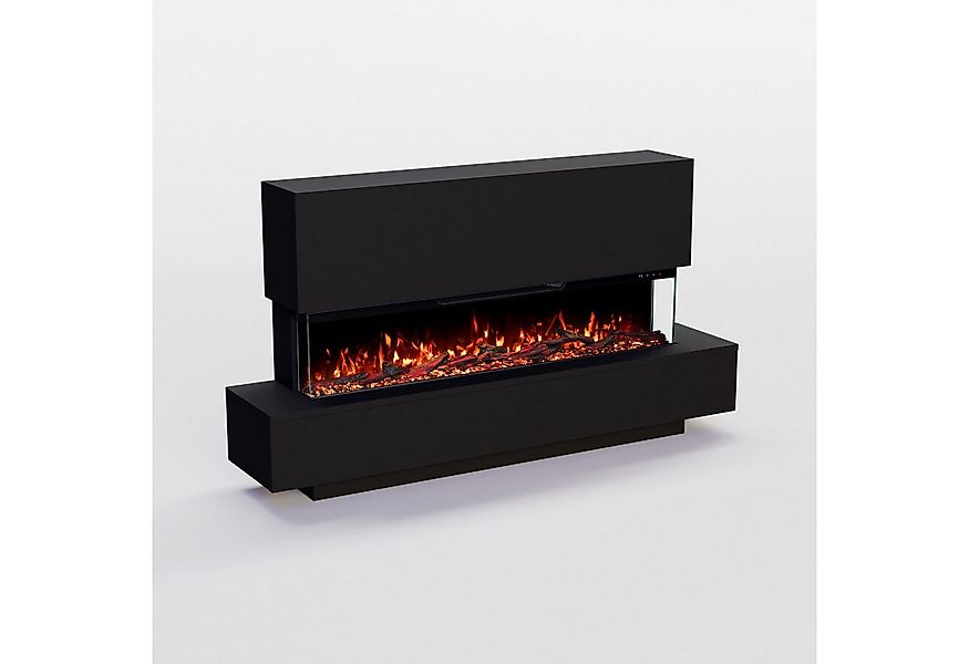 GLOW FIRE Elektrokamin Cobalt, Standkamin mit 3D Feuer und Heizung (Thermos günstig online kaufen