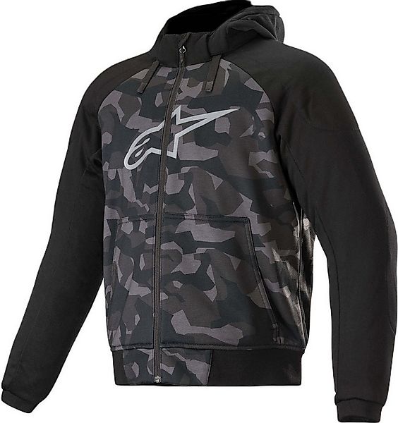 Alpinestars Motorradjacke Chrome Camo Sport Motorrad Zip Hoodie Ellenbogenp günstig online kaufen