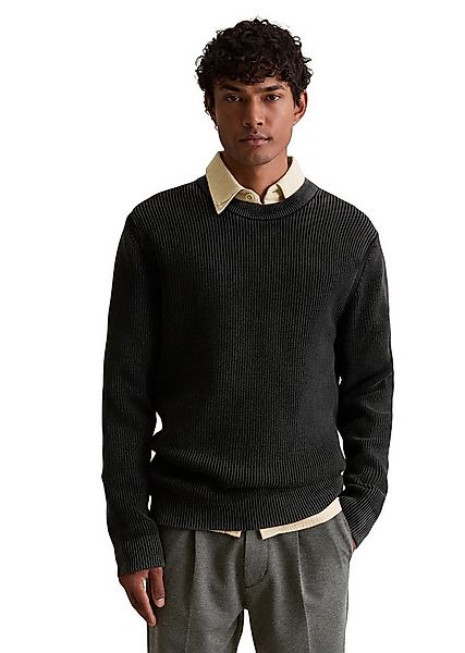 Marc O'Polo DENIM Rundhalspullover loose fit mit speziellem Farbeffekt günstig online kaufen