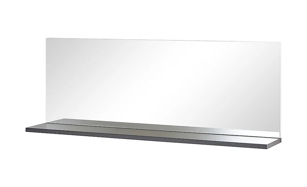 Spiegel 129 x 47 cm Titan ¦ grau ¦ Holzwerkstoff ¦ Maße (cm): B: 129 H: 47 günstig online kaufen