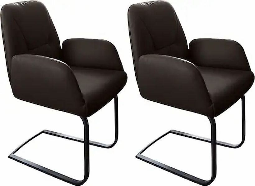 W.SCHILLIG Freischwinger »ole« (Set) 2 Stk.2er- oder 4er-Set, Gestell in Sc günstig online kaufen