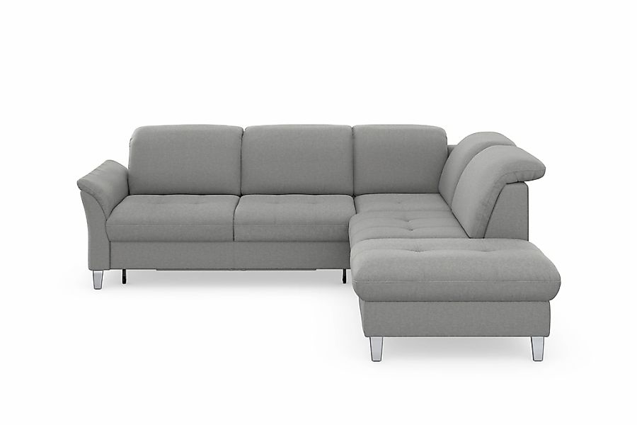 sit&more Ecksofa "Maggiore L-Form" wahlweise mit Kopfteilverstellung, Bettf günstig online kaufen