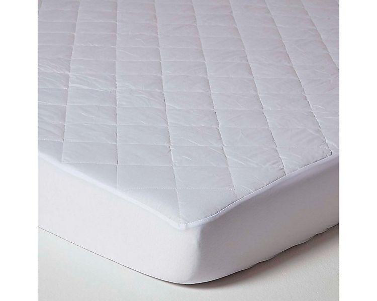 Matratzenschoner Gesteppter Matratzenschoner 90 x 190 cm mit Spannumrandung günstig online kaufen