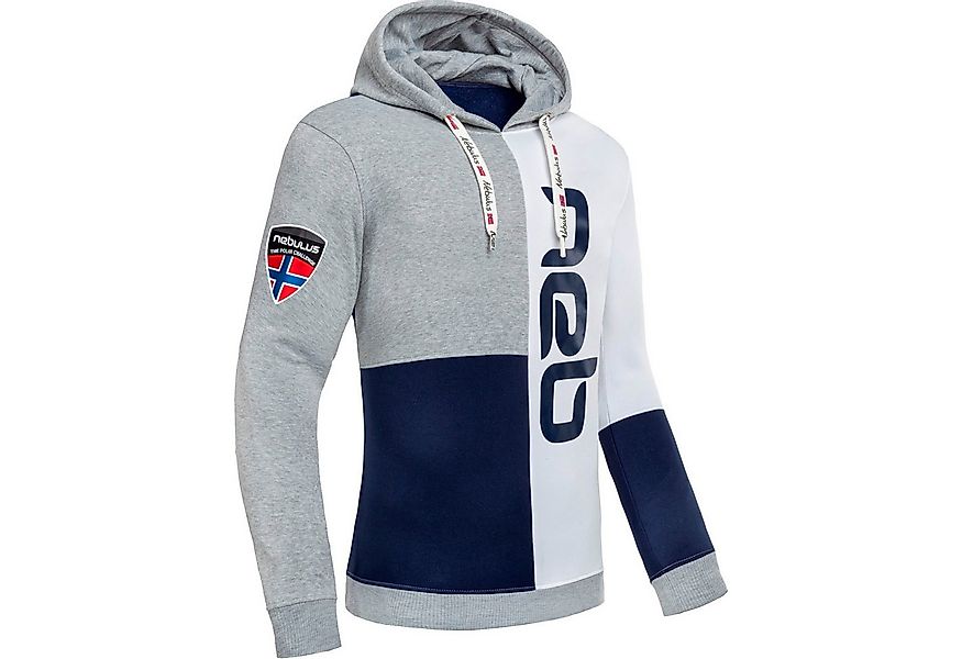 Nebulus Hoodie NEB, P6100 - Herren, navy-weiß-grau, L günstig online kaufen