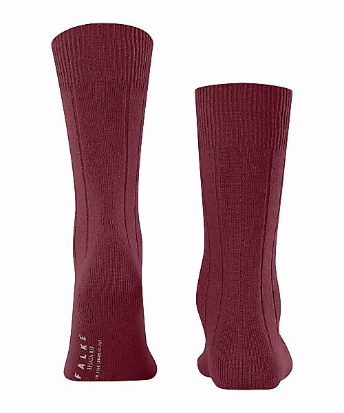 FALKE Lhasa Rib Herren Socken, 43-46, Rot, Uni, Wolle, 14423-841303 günstig online kaufen
