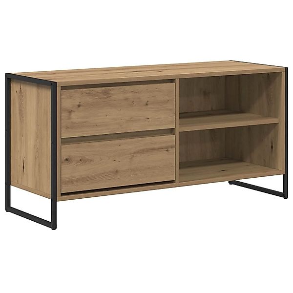vidaXL TV-Schränk Kunsthandwerk Eiche 100 x 36 x 49,5 cm Holzwerkstoff 8865 günstig online kaufen