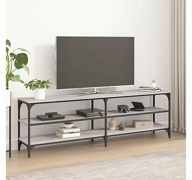 furnicato TV-Schrank Grau Sonoma 160x30x50 cm Holzwerkstoff günstig online kaufen