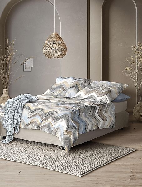 Irisette Bettwäsche Wave 8594, Mako-Satin, 2 günstig online kaufen