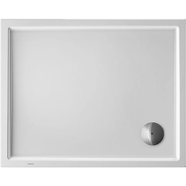 Duravit Duschwanne Starck Slimline 100 cm x 80 cm x 5 cm Antislip Weiß günstig online kaufen