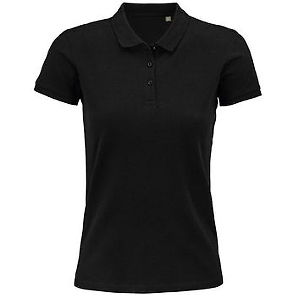Sols  Poloshirt PLANET - POLO MUJER -100% algodón biológico color negro günstig online kaufen