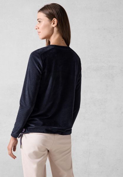 Cecil Langarmshirt mit Tunnelzug am Saum günstig online kaufen