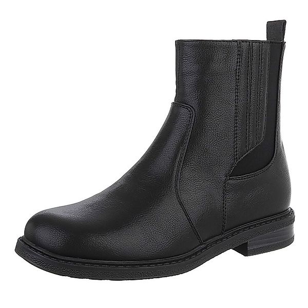 Ital-Design Vielseitige Damen Stiefel mit elastischen günstig online kaufen