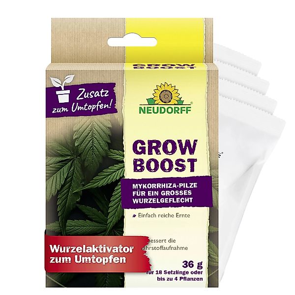 Neudorff Wurzelaktivator zum Umtopfen GrowBoost 36 g günstig online kaufen