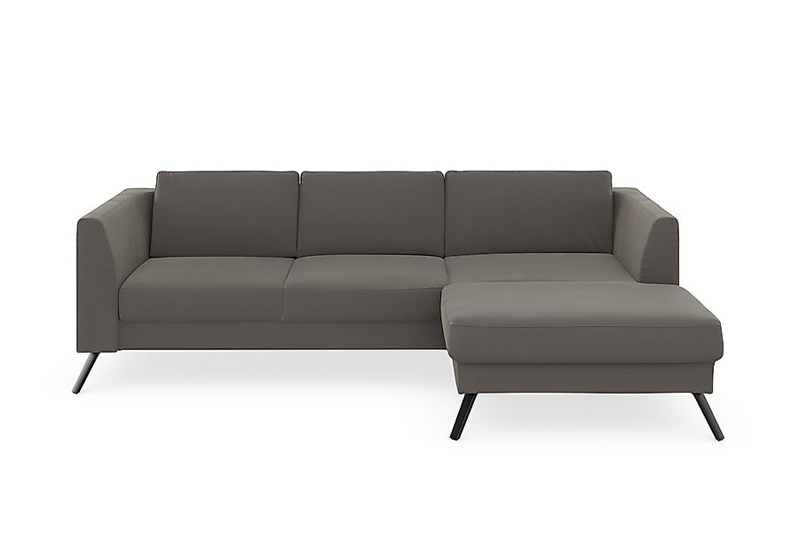 sit&more Ecksofa "Lindholm L-Form", mit Sitztiefenverstellung und Federkern günstig online kaufen