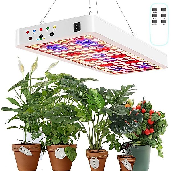 DOPWii Pflanzenlampe LED Pflanzenlampe,Vollspektrum Pflanzenlicht mit günstig online kaufen