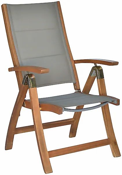 Merxx Acapulco Klappsessel  5-fach verstellbar Akazie günstig online kaufen