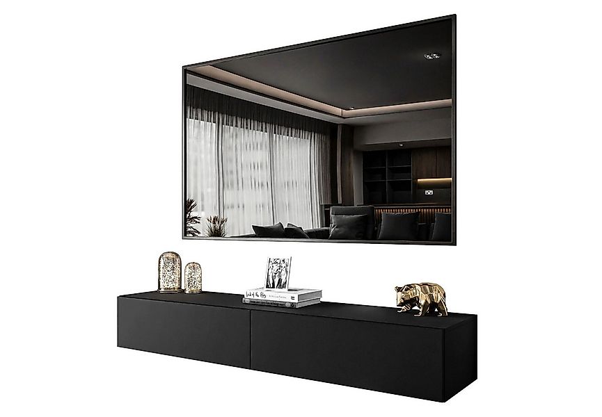 Lookway Lowboard COLETTE Matt 175 cm Hängeschrank mit LED Beleuchtung günstig online kaufen