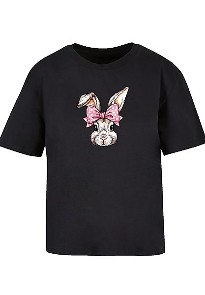 F4NT4STIC T-Shirt "Niedlicher Hase mit Schleife", Premium Qualität günstig online kaufen