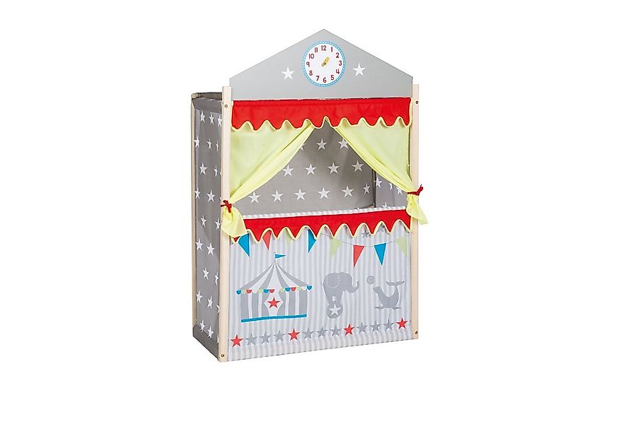 roba® mit Handpuppen Kasperletheater (freistehend mit Stoffbespannung) günstig online kaufen