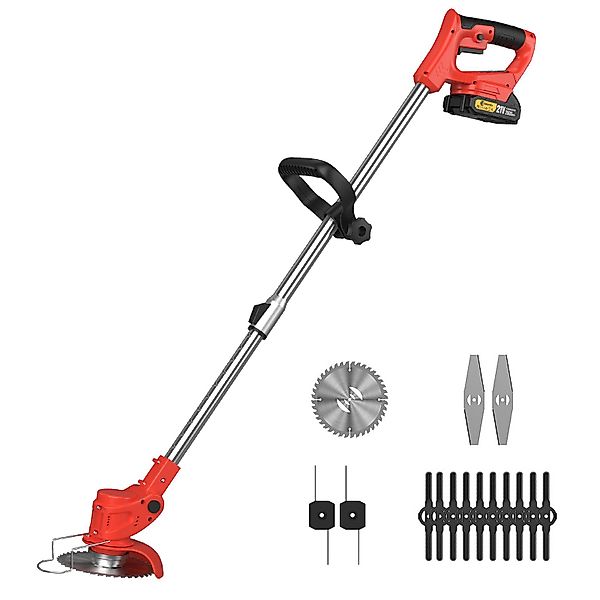 CONENTOOL Akku-Rasentrimmer mit verstellbarem Teleskopstiel, (Set, günstig online kaufen