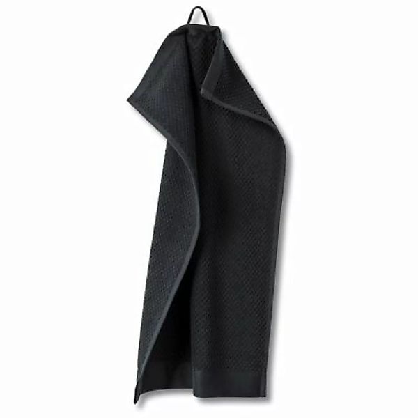 Rhomtuft Handtücher Baronesse schwarz - 15 Handtücher Gr. 30 x 50 günstig online kaufen