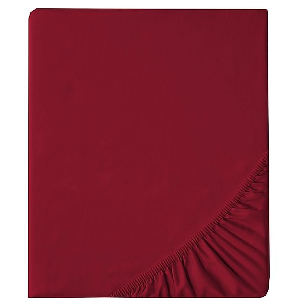 aqua-textil Spannbettlaken Luxury Spannbetttuch Mako Satin günstig online kaufen